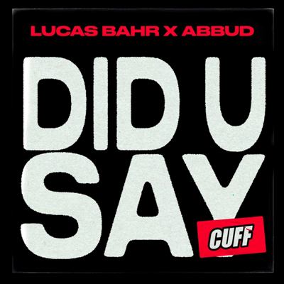 Lucas Bahr & Abbud – Did U Say